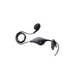 Motorola Headset without bracket, fastening clip, push-to-talk, black