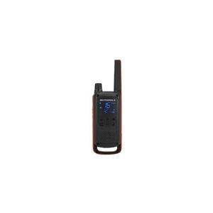 Motorola Talkabout T82 - Transportabel - tovejs radio - PMR - 446 MHz - 16 kanaler - sort, orange (pakke med 2)