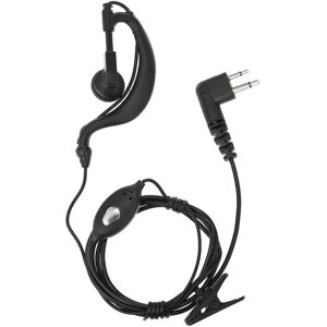 Walkie Talkie Headset Ørestykke Med Mic Ptt