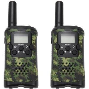 2 STK børne walkie-talkie 400 - 470mhz mini - radio 6 k