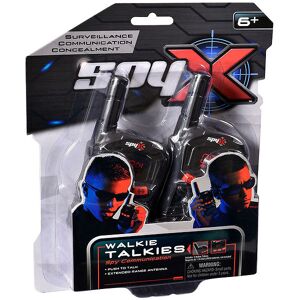 Spyx - Walkie Talkies - Sort/rød - Spyx - Onesize - Legetøj