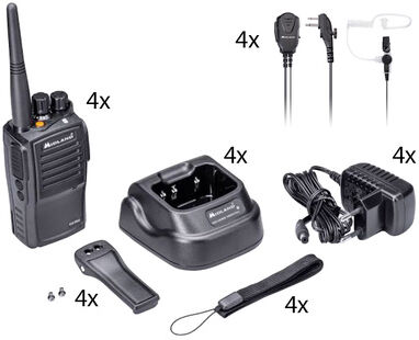 Midland G15 Pro Case Set 4 MA 31