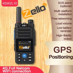 KSUN-Talkie Walperfore ZL10  Radio bidirectionnelle  Pratique  Longue portee  4G  GPS  WiFi