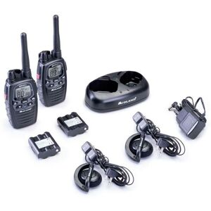 G7 Pro 2er Kofferset, PMR446 Doppelstandlader, MA24-L Headsets C1090.18 Talkie-walkie pmr jeu de 2 W182422 - Midland - Publicité