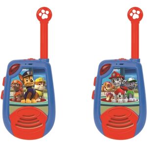 LEXIBOOK Talkie walkie enfant Pat Patrouille portee 2 km clip lot de 2