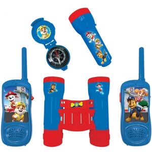 LEXIBOOK Kit aventurier enfant Pat Patrouille sauvetage talkie walkie