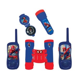 LEXIBOOK Kit aventure enfant 2 talkie-walkies Spider-Man portee 120 m,...