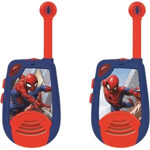 LEXIBOOK Talkie walkie enfant Spider Man portee 2 km morse lumieres clip lot