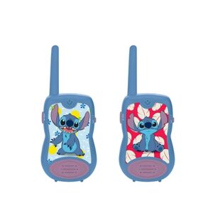 LEXIBOOK Talkie-walkie enfant Stitch portee 120 m clip lot de 2