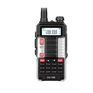 Talkie-walkie Baofeng UV-10R EU haute puissance 16W Double Bande imperméable portable radio bidirectionnelle à main avec