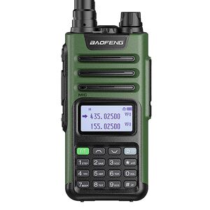 UV13Pro V2 Talkie-walkie bibande 999 canaux 1800mAh Portée de 16KM Chargeur Type-C Émetteur-récepteur Radio bidi