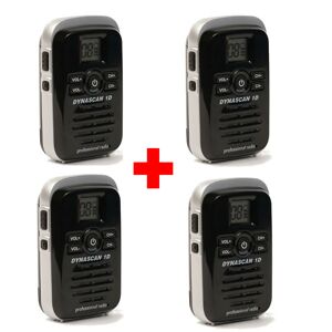 Pack Quatro Dynascan 1D  - Talkie Walkie > Talkie walkie sans licence > Offres packs