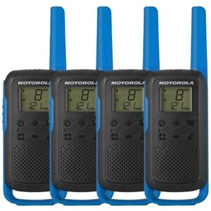 Pack de 4 Motorola T62 Bleu - Talkie Walkie > Talkie Walkie Motorola - Publicité