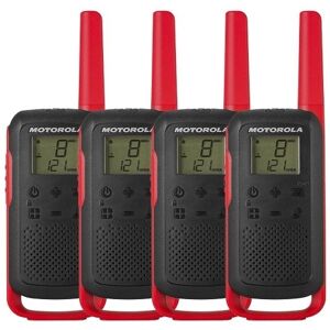 Pack de 4 Motorola T62 Rouge - Talkie Walkie > Talkie Walkie Motorola - Publicité