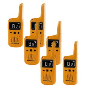 Motorola TLKR T72 Six-Pack - Talkie Walkie  Talkie walkie sans licence  Offres packs