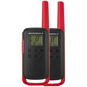 Motorola TLKR T62 - Rouge - Talkie Walkie > Talkie walkie sans licence - Publicité