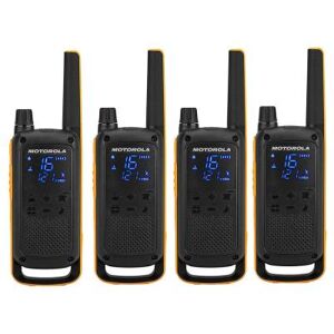 Pack de 4 talkies-walkies Motorola t82 - extreme - Publicité