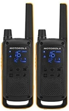 Motorola Talkabout T82 Extreme Twin Pack ricetrasmittente 16 canali Nero, Arancione (59T82EXPACK)