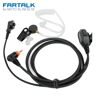 fartalk Fone de ouvido PTT Mic para rádio Motorola  Walkie Talkie  tubo acústico do ar  SL1M  SL1K  SL1600