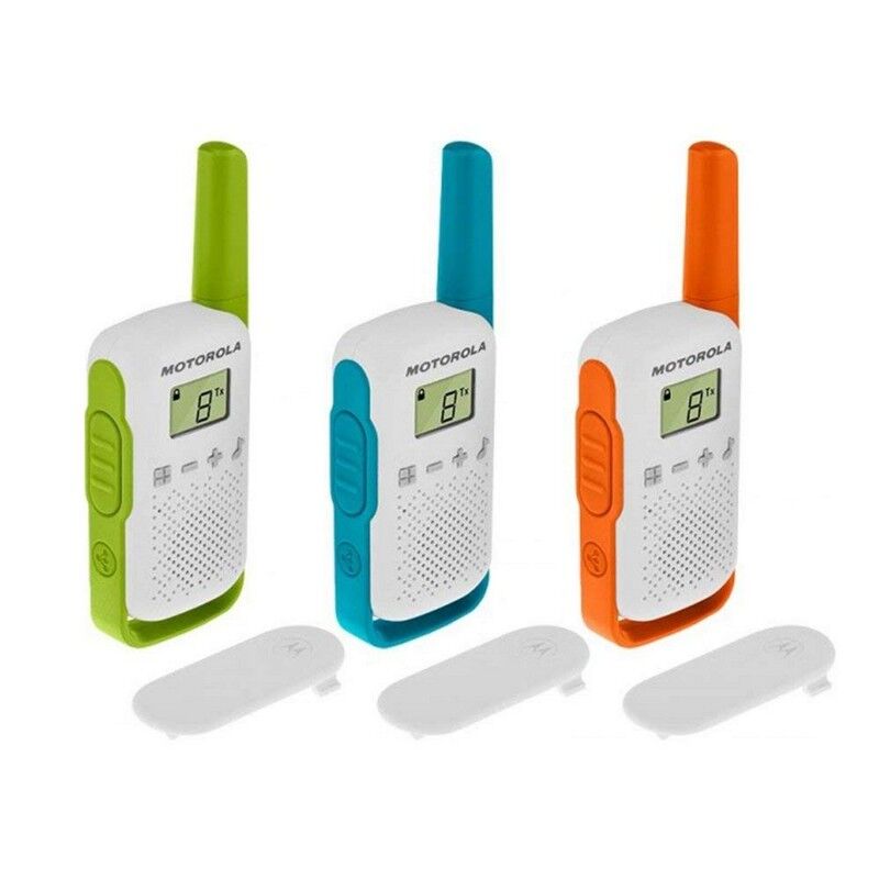 Motorola tlkr t42 pack 3 walkie talkie