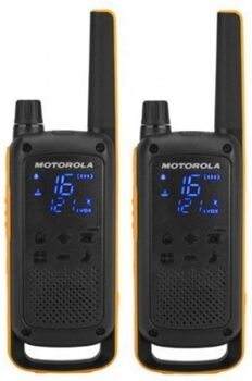 Motorola Walkie-Talkie T82 Extreme RSM (16 Canais - Até 10 Km - Até 18h - Preto)