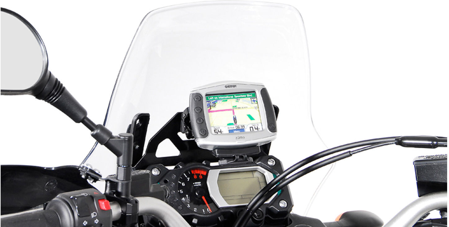 SW-Motech GPS mount ohjaamoon - Musta. Yamaha XT1200Z Super Ténéré (10-13).