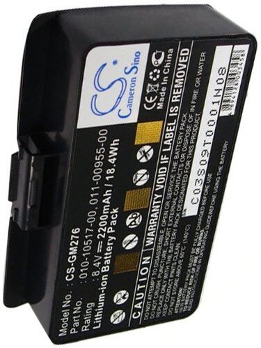 Garmin Batteri (2200 mAh 8.4 V, Sort) passende til Batteri til Garmin GPSMAP 296