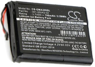 Garmin Batteri (700 mAh 3.7 V, Sort) passende til Batteri til Garmin Approach G30