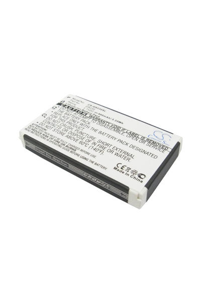 Socket Communications Batteri (1000 mAh 3.7 V, Grå) passende til Batteri til Socket Communications Bluetooth GPS Receiver
