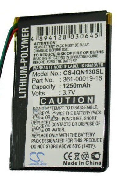 Garmin Batteri (1250 mAh 3.7 V) passende til Batteri til Garmin Nuvi 1370