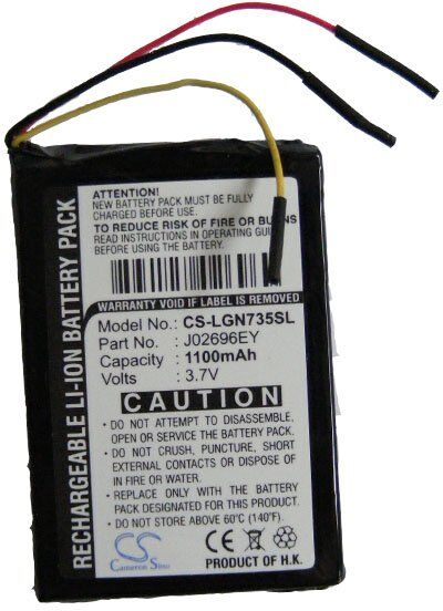 LG Batteri (1100 mAh 3.7 V) passende til Batteri til LG LN710