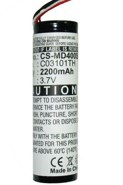 Navigon Batteri (2200 mAh 3.7 V) passende til Batteri til Navigon Transonic 5000
