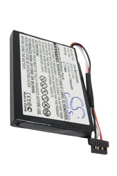 Mitac Batteri (750 mAh 3.7 V) passende til Batteri til Mio Moov 330u