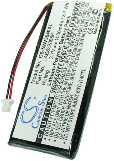 Navigon Batteri (1000 mAh 3.7 V) passende til Batteri til Navigon Skyway NAVI-3540