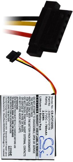 Pioneer Batteri (790 mAh 3.7 V) passende til Batteri til Pioneer AVIC-F3210BT