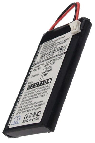 RTI Batteri (1100 mAh 3.7 V) passende til Batteri til RTI T2Cs