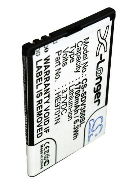 Zoomax Batteri (1700 mAh 3.7 V) passende til Batteri til Zoomax Snow