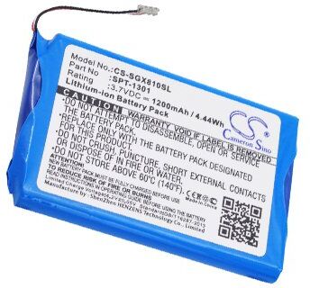 Skygolf Batteri (1200 mAh 3.7 V) passende til Batteri til Skygolf X8F-SCTouch