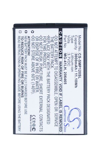 Spectra Batteri (3000 mAh 3.7 V) passende til Batteri til Spectra MobileMapper 20