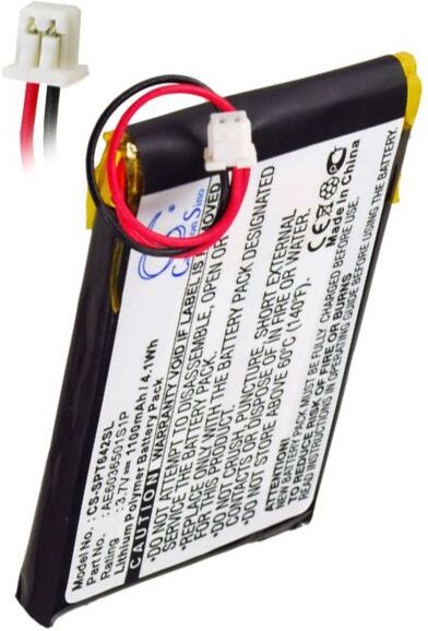 Spetrotec Batteri (1100 mAh 3.7 V) passende til Batteri til Spetrotec 4642-E434-V12 SEG/N