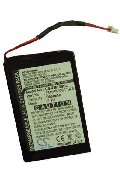 TomTom Batteri (950 mAh 3.7 V) passende til Batteri til TomTom One V4