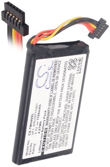 TomTom Batteri (1100 mAh 3.7 V) passende til Batteri til TomTom Go 740 Live