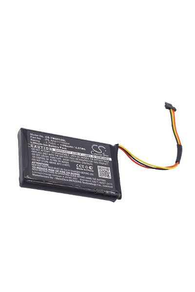 TomTom Batteri (1100 mAh 3.7 V, Sort) passende til Batteri til TomTom Go 510