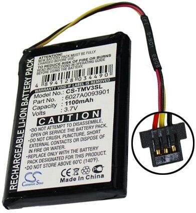 TomTom Batteri (1100 mAh 3.7 V) passende til Batteri til TomTom V3