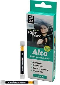 Sony Ericsson SaveLivesNow Alco Single-use Alcohol Test 0,2 2-pack