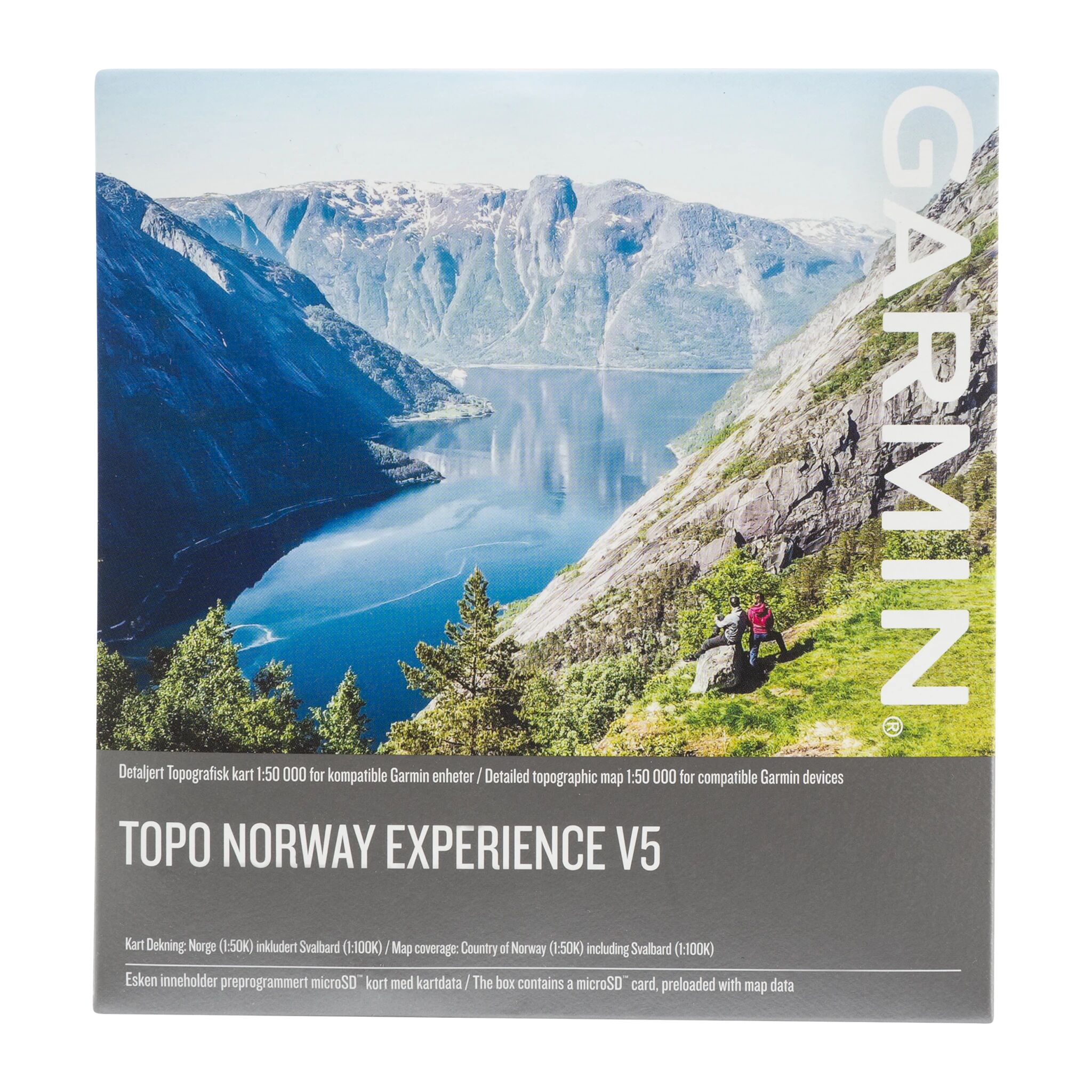 Garmin TOPO Norway Experience v5, vektorkart Onesize N/A