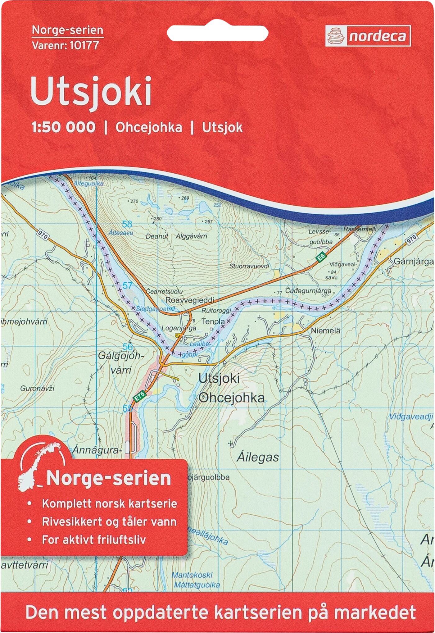 Nordeca Utsjoki,kart STD STD