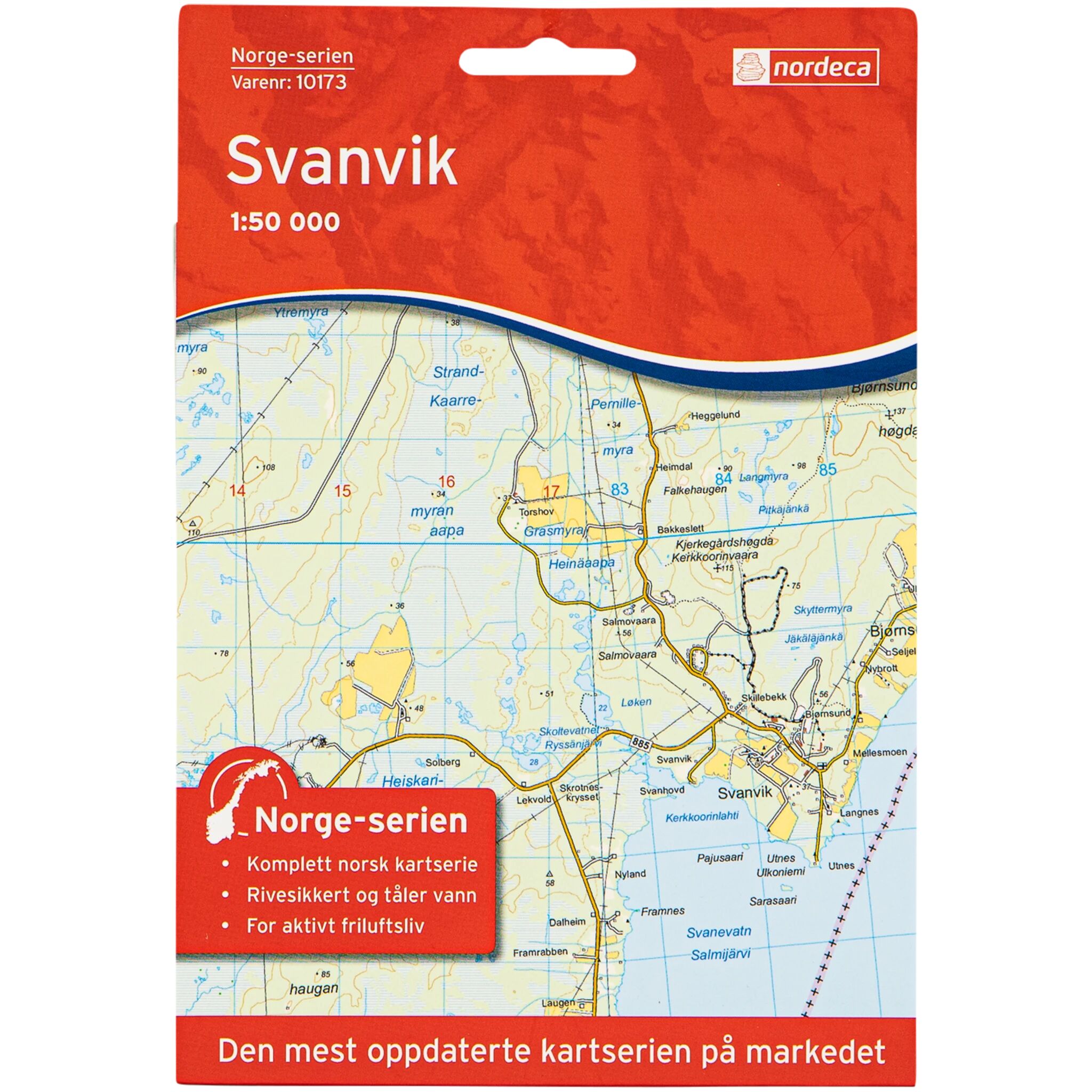Nordeca Svanvik,kart STD STD