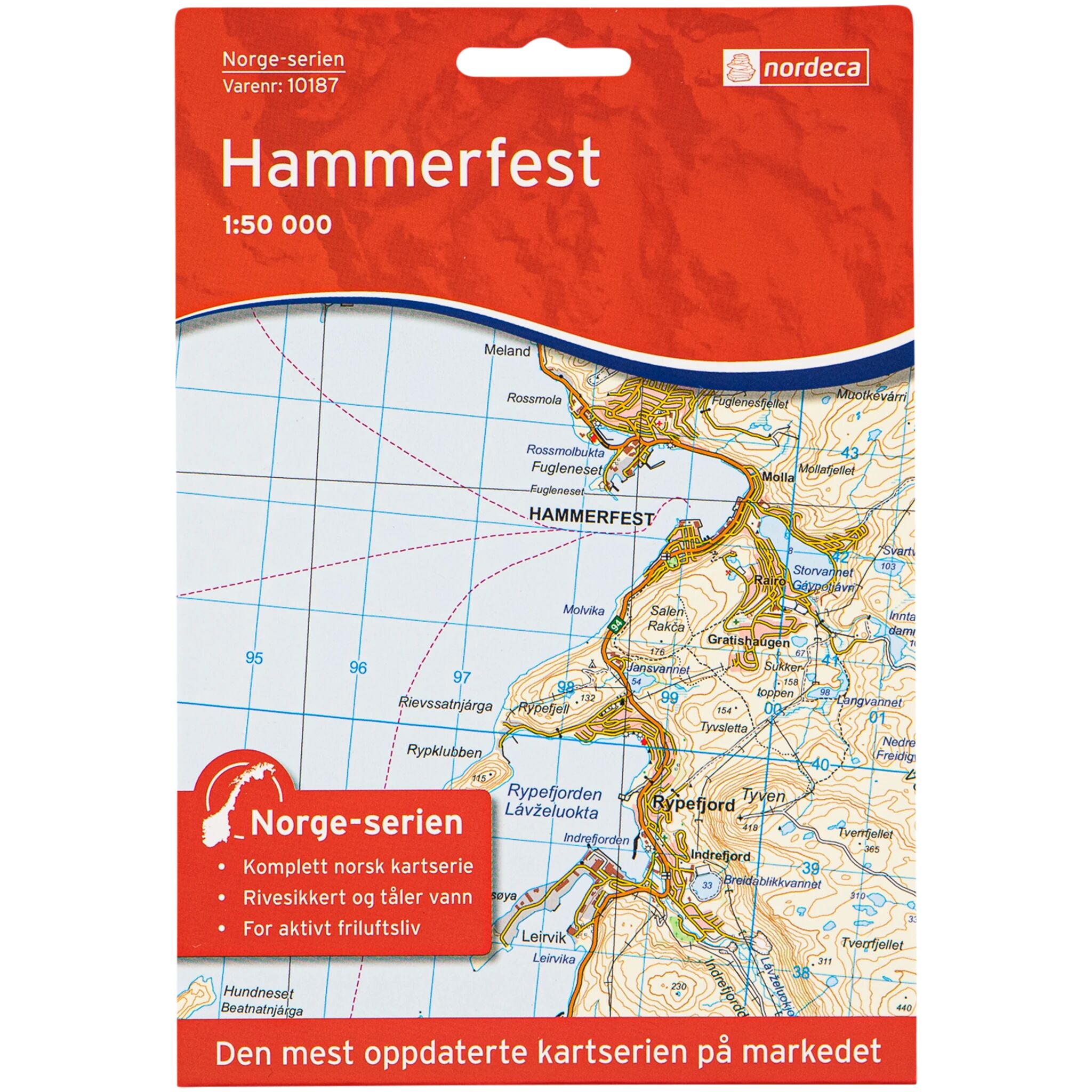 Nordeca Hammerfest,kart STD STD
