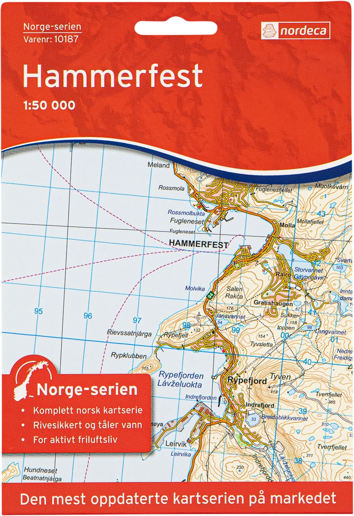 Nordeca Hammerfest,kart STD STD